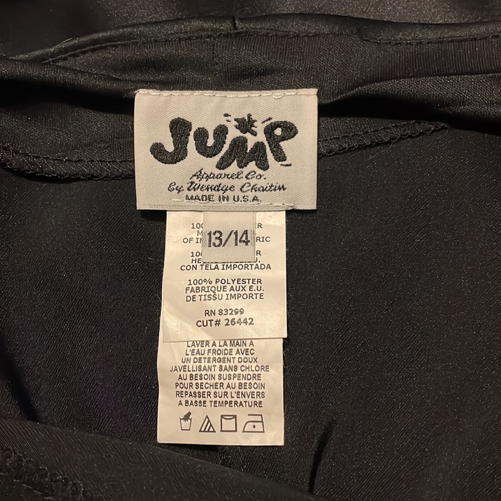 Jump Apparel Black Column Dress | juniors size 13/14 - Picture 9 of 11